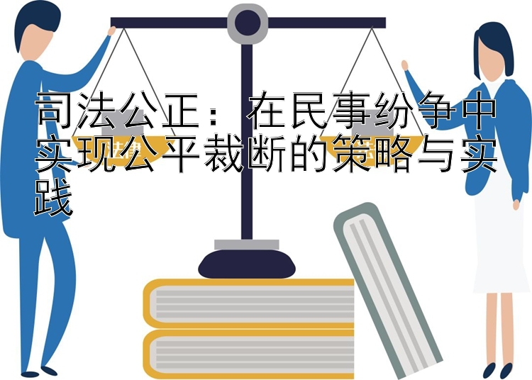 司法公正：在民事纷争中实现公平裁断的策略与实践