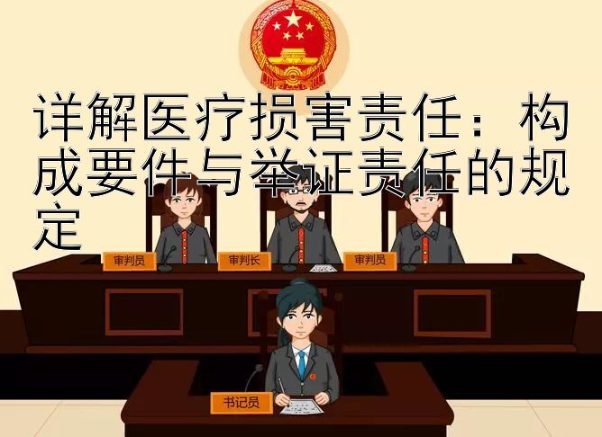 详解医疗损害责任：构成要件与举证责任的规定