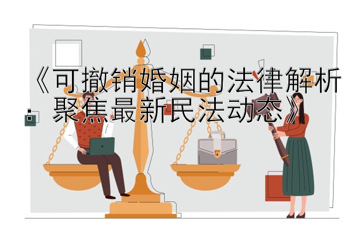 《可撤销婚姻的法律解析：聚焦最新民法动态》