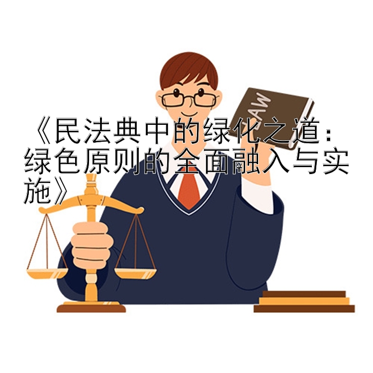 《民法典中的绿化之道：绿色原则的全面融入与实施》