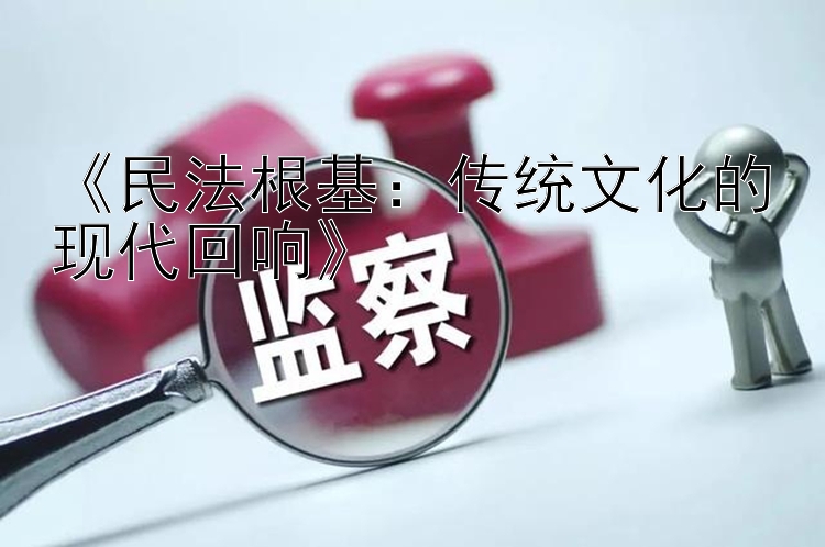 《民法根基：传统文化的现代回响》