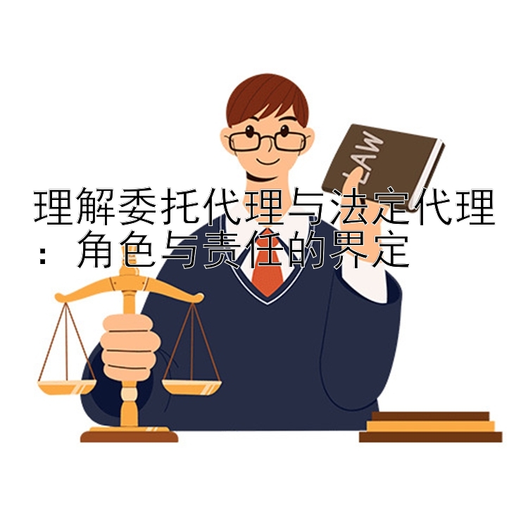 理解委托代理与法定代理：角色与责任的界定