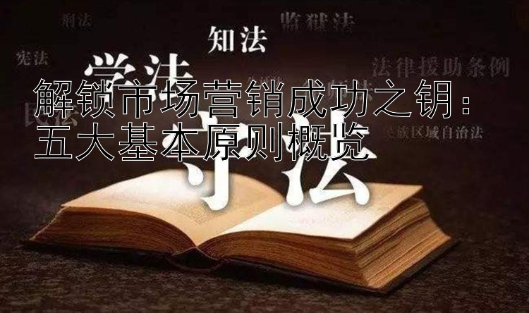 解锁市场营销成功之钥：五大基本原则概览