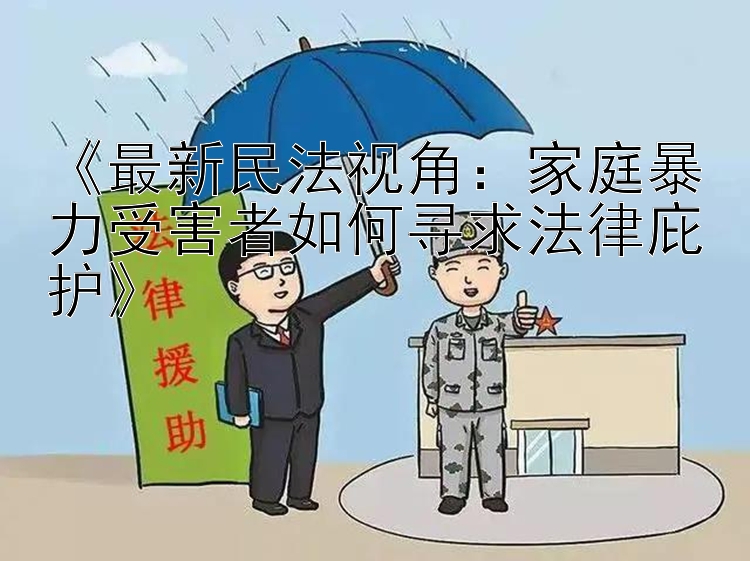 《最新民法视角：家庭暴力受害者如何寻求法律庇护》