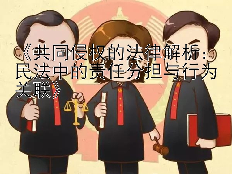 《共同侵权的法律解析：民法中的责任分担与行为关联》