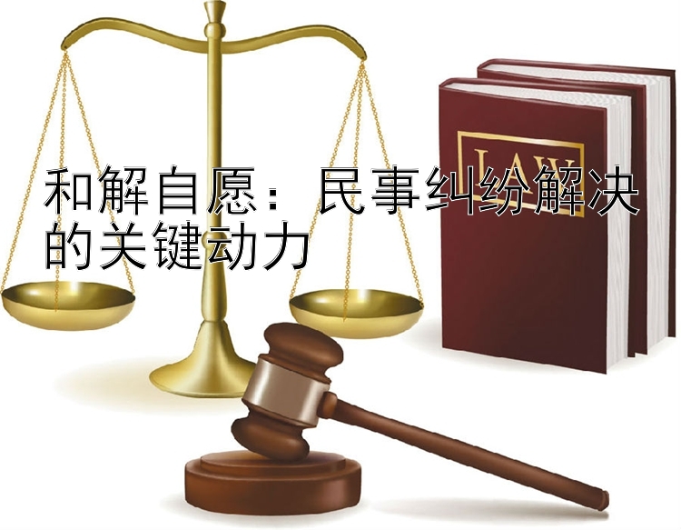 和解自愿：民事纠纷解决的关键动力