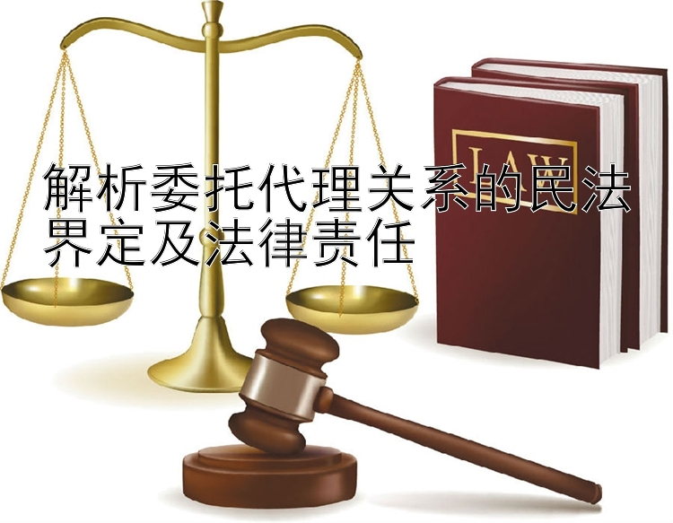 解析委托代理关系的民法界定及法律责任