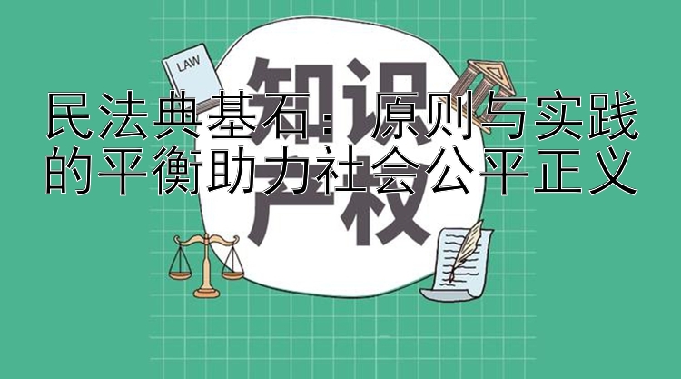 民法典基石：原则与实践的平衡助力社会公平正义