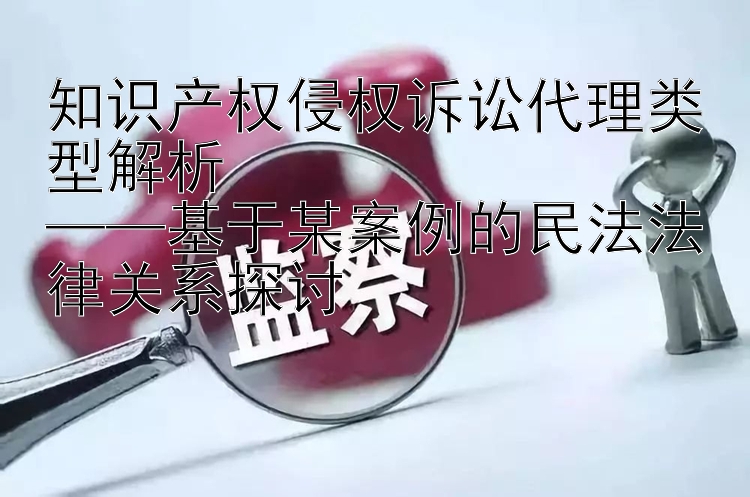 知识产权侵权诉讼代理类型解析  
——基于某案例的民法法律关系探讨