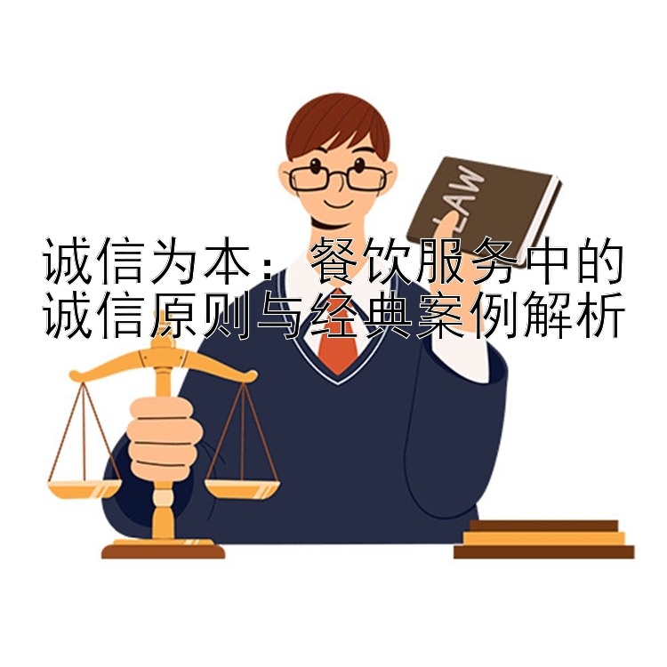 诚信为本：餐饮服务中的诚信原则与经典案例解析