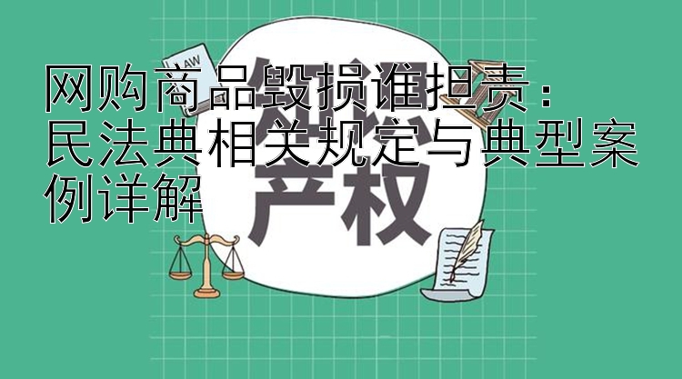 网购商品毁损谁担责：  
民法典相关规定与典型案例详解